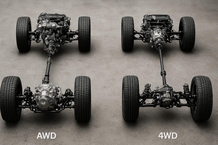 Napęd na cztery koła (AWD vs 4WD) – różnice konstrukcyjne i eksploatacja