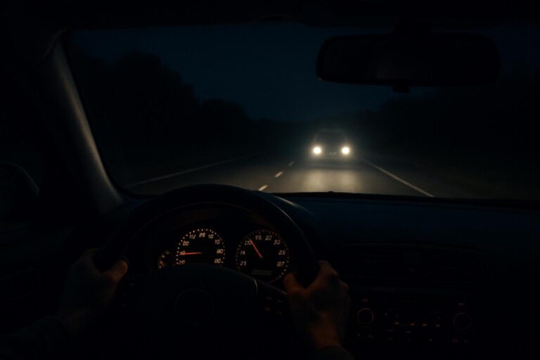 Gdy gaśnie światło: moje spojrzenie na najczęstsze błędy kierowców podczas jazdy nocą