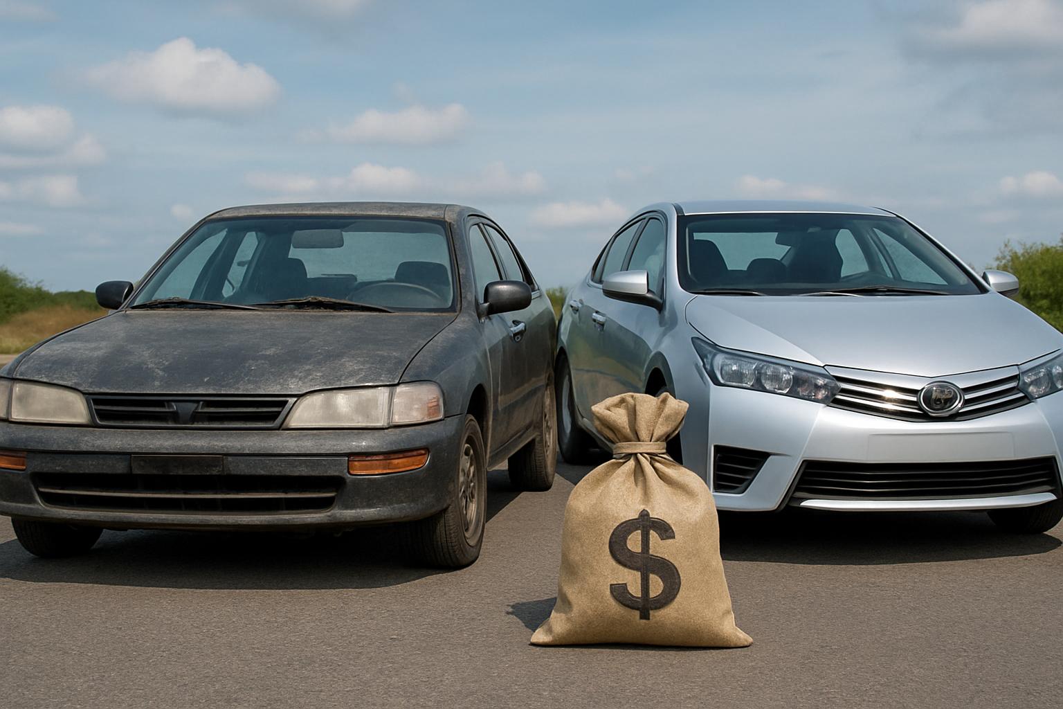 Auto z dużym przebiegiem i pełną historią czy młodsze z niewiadomą przeszłością?. Młodsze auto z niewiadomą przeszłością: gdzie zwykle siedzi koszt