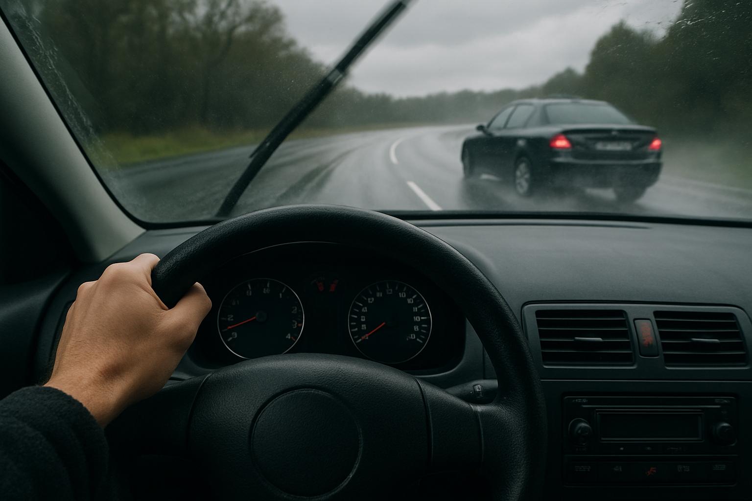 Jak bezpiecznie reagować, gdy samochód zaczyna ściągać podczas hamowania?. Jak bezpiecznie reagować, gdy samochód zaczyna ściągać podczas hamowania? Najpierw opanowanie, potem decyzje