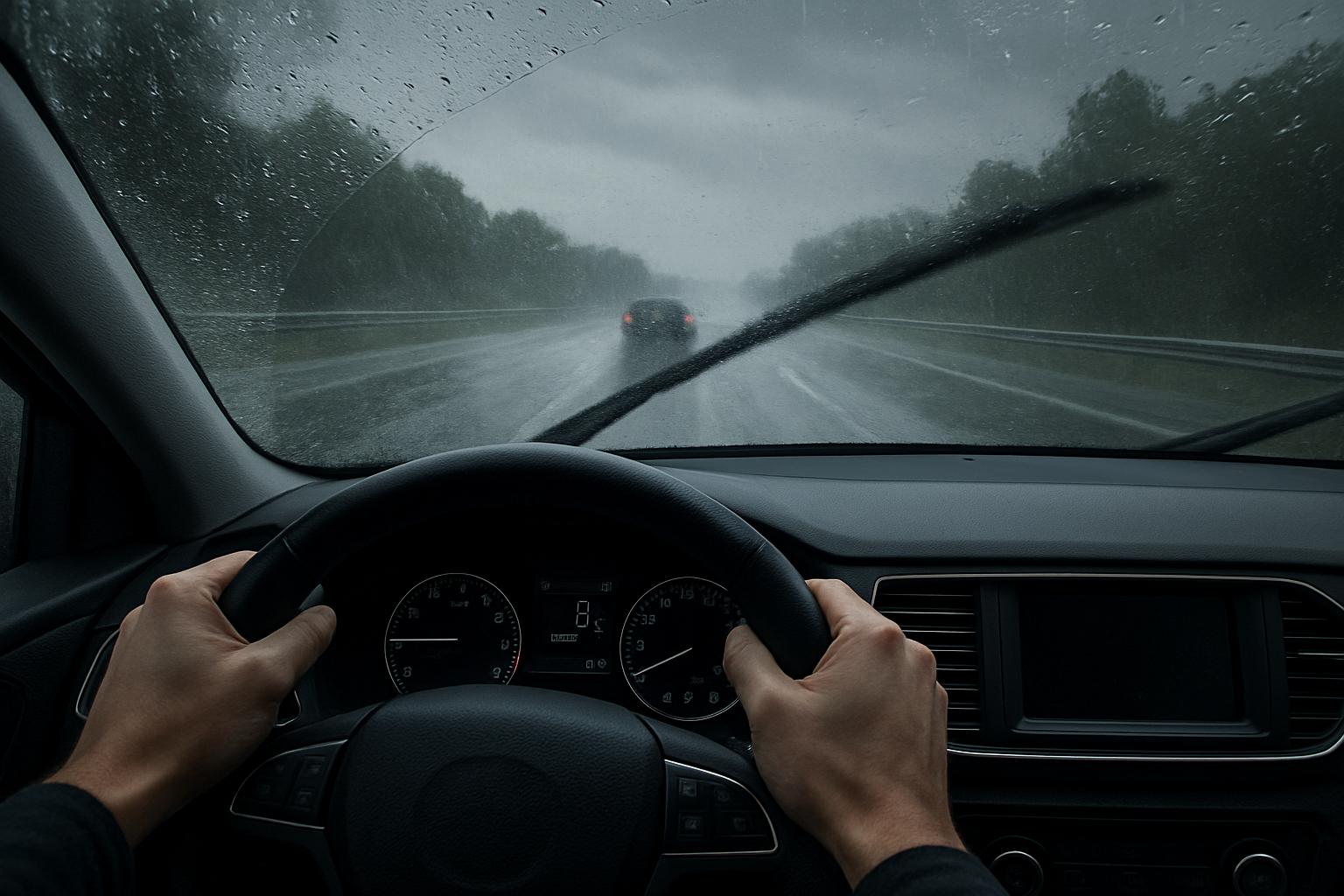 Aquaplaning – jakie zachowanie kierowcy może pogorszyć utratę przyczepności?. Jeśli masz ABS lub systemy wspomagania: to nie zwalnia z myślenia